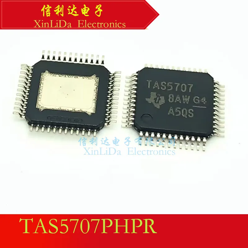 TAS5707PHPR TAS5707 HTQFP-48 Audio усилитель мощности, новый и оригинальный