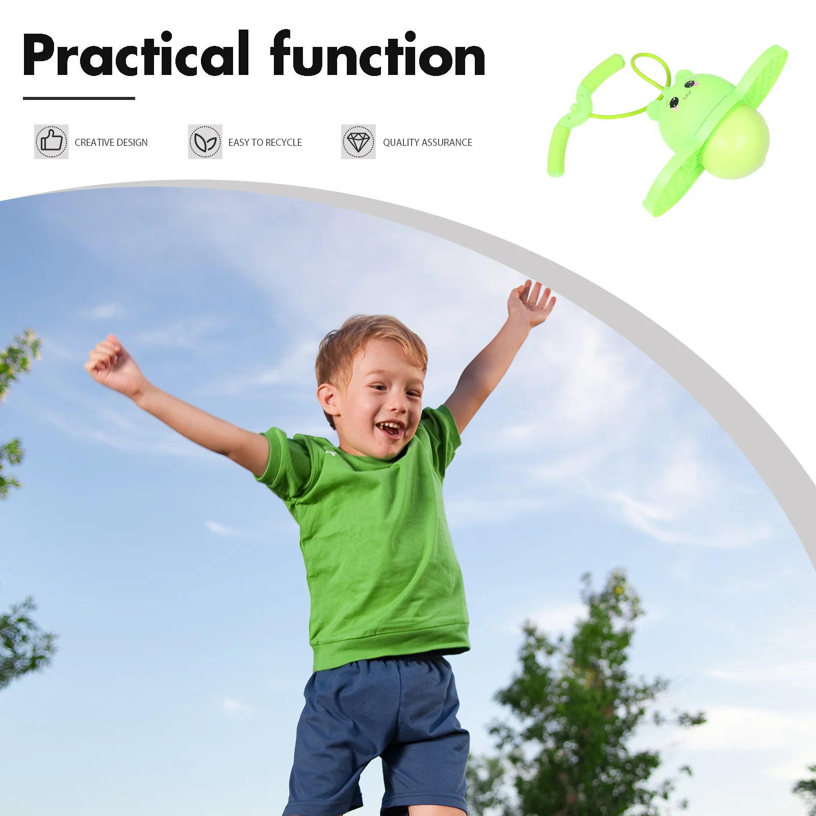 Детские игрушки для фитнеса прыгающий мяч банджи-джемпер детский домашний с