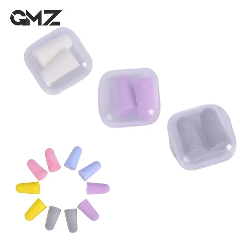 

1/2Box Soft Sponge Ear Plugs Diving Swimming Water Sports Ear Protect Earplugs Noise Reduction Anti-snoring Soundproof Earplug