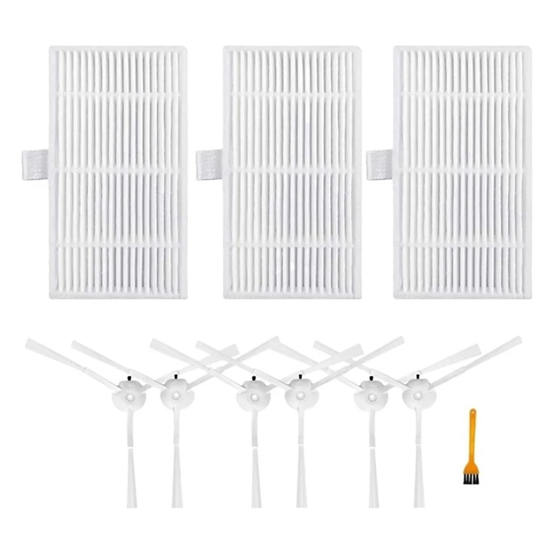 Для Lydsto W2 Hepa фильтр и боковая щетка робот пылесосы запасные части Аксессуары