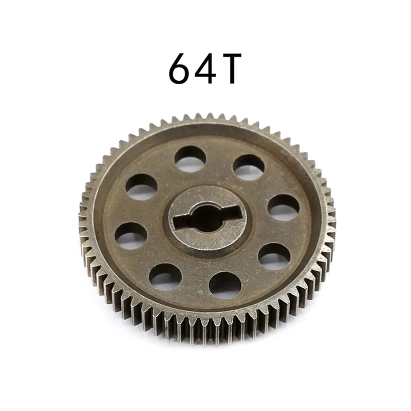 1 комплект 11184 Металлическая дифференциальная главная шестерня 64T 11181 Моторные