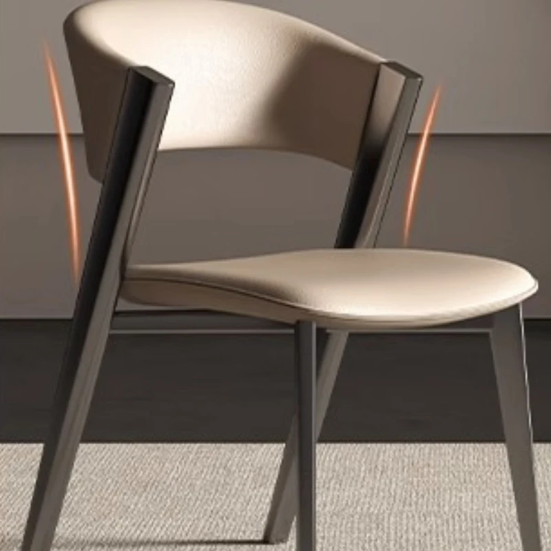 Стул игровой мягкий для кафе винтажный современный роскошный обеденный стул