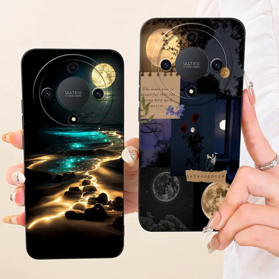 Чехол для телефона Honor X9 X9B X9D X9A с рисунком китайского дракона (Лун), матовый, из жидкого силикона, мягкая задняя крышка, мультяшный дизайн (art.: 3920d4e5fb51e) - 3920d4e5fb51e