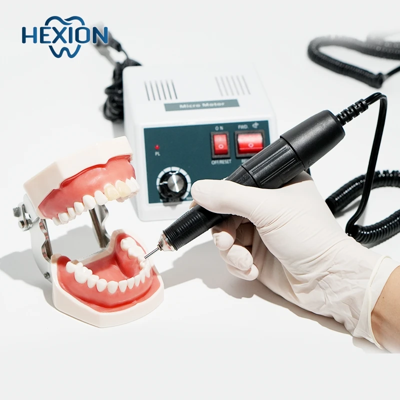 НОВЫЙ набор стоматологических микромоторов HEXION — ручная шлифовальная машина MARATHON (35000 обмин, E-TYPE) — бесщеточный электрический полировальный наконечник 18102204 (art.: 3920d032ab1f0) - 3920d032ab1f0