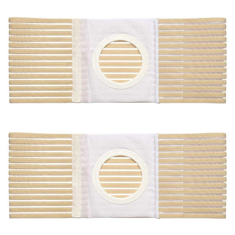 

2X Abdominal Belt Brace Waist Support Wear On The Abdominal Stoma To Fix Bag Prevent Parastomal Hernia Back Brace, XL