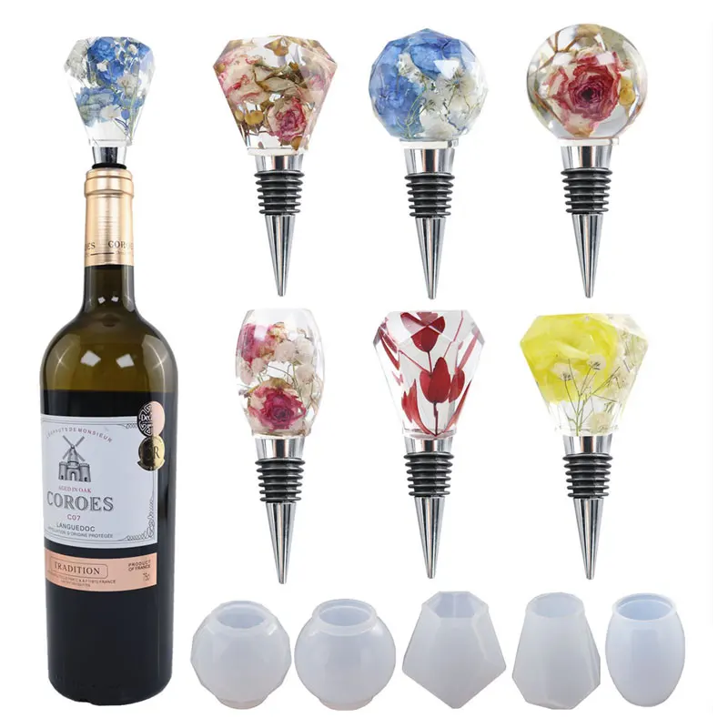 

5 шт., силиконовая форма для изготовления украшений из эпоксидной смолы