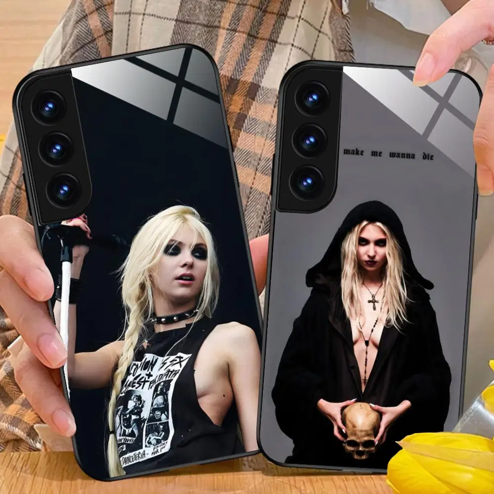 Фото Чехол для мобильного телефона Taylor Momsen Glass для Samsung Galaxy A56 55 54 53 52 51 36 35 34 23 16 15 5G, цветной чехол №1