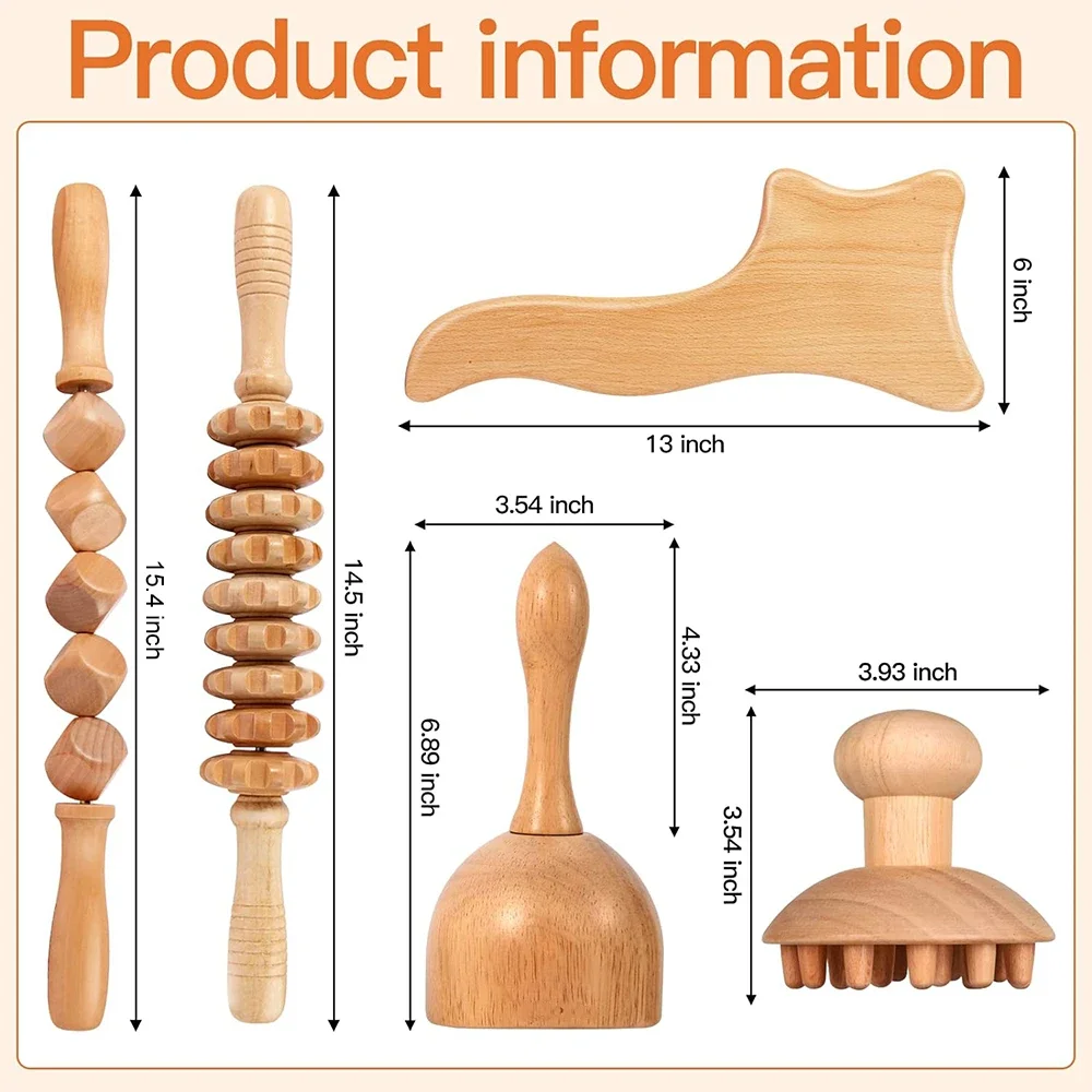 Рисунок 6 - Деревянные терапевтические массажные инструменты