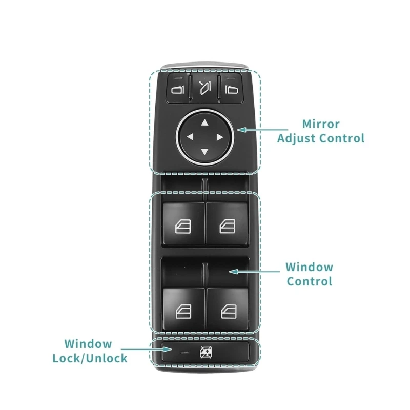 Оконное стекло кнопка лифта подъем стекла 2048700251 2049053905 2049055402 для E350 GLK220 W204 W212