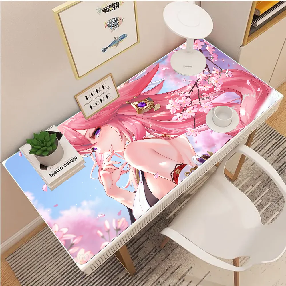 Коврик Для Мыши Genshin Impact Guuji Yae XXL - Игровой