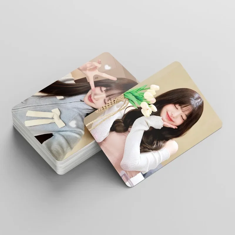 55 шт./компл. Kpop IVE Jang Won Young Lomo карты WonYoung Solo SIngle Member фотокарточки высокого качества
