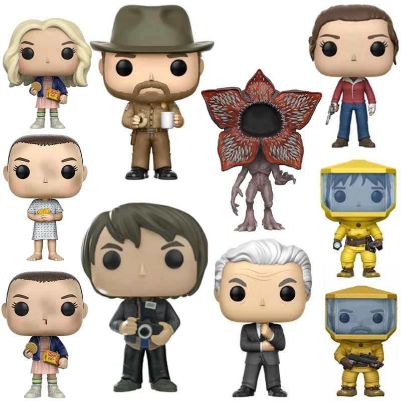 Collections Stranger Things Joyce Doll Eleven Figure Action Toys Gifts 10CM Desktop Decoration Collection Dolls Children Toys