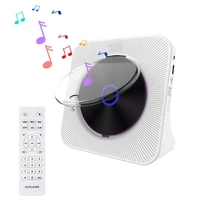 portable cd player wall mounted surround sound fm radio bluetooth compatible usb mp3 disk music cd player stereo speaker home
