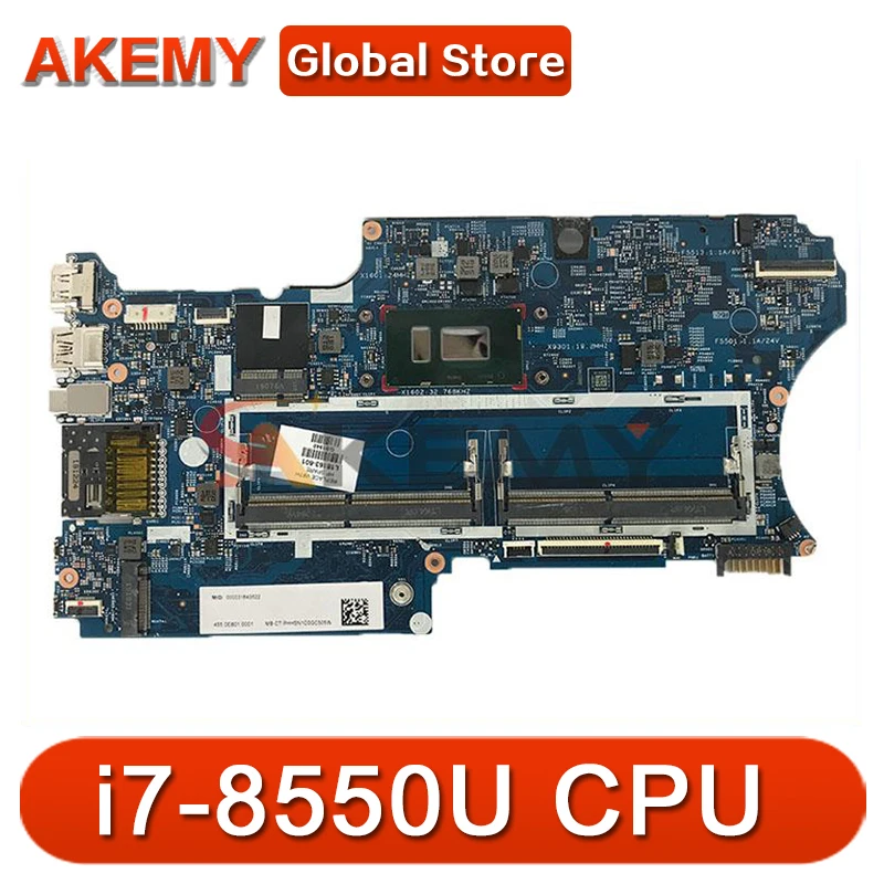 

For HP X360 14-CD 14M-CD Laptop Motherboard L18163-601 With SR3LC i7-8550u 17879-1B 448.0E809.001B DDR4 MB 100% Tested Fast Ship