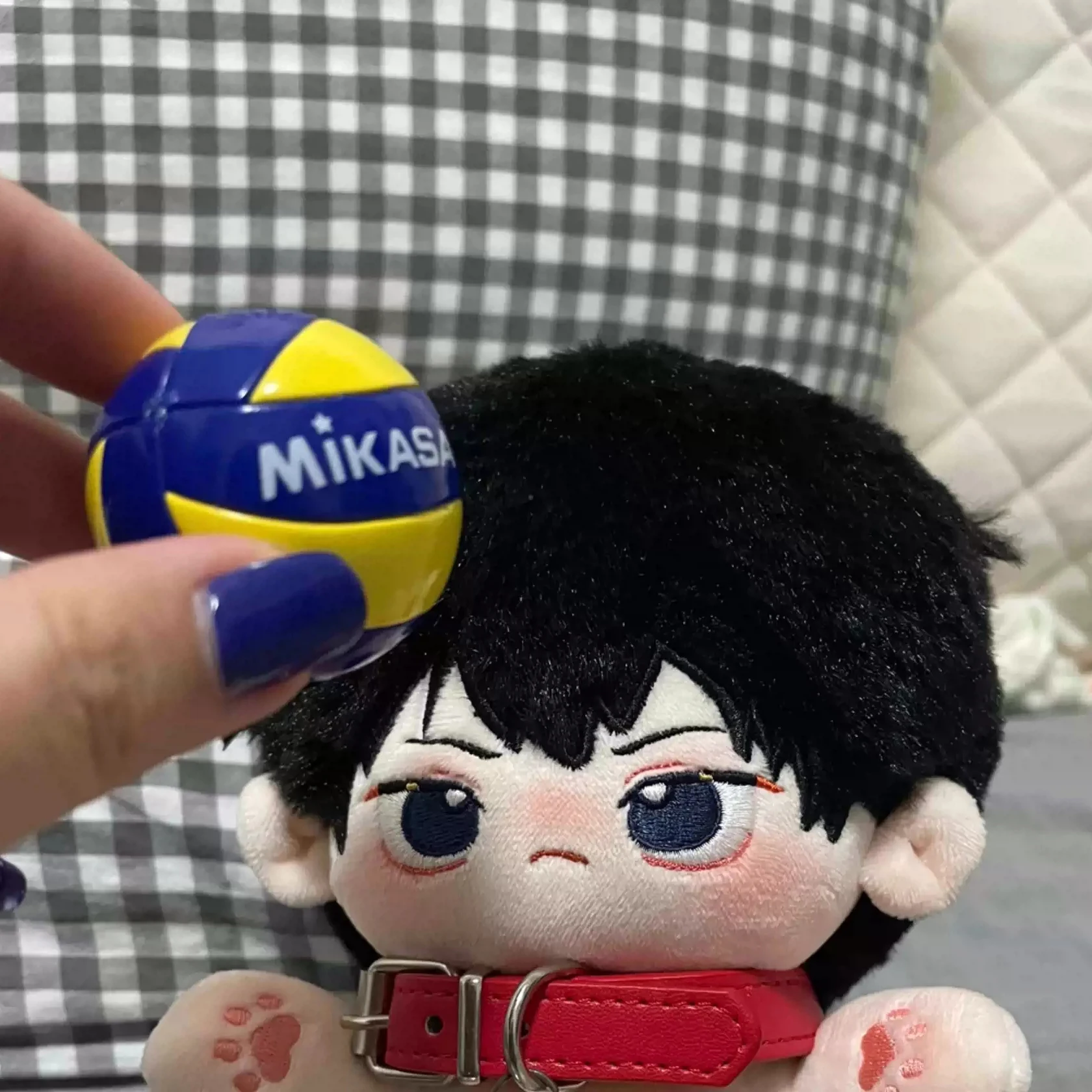 

Аниме Haikyuu! Tobio Kageyama Косплей Мягкая Плюшевая Кукла тело Милая одежда талисман плюшевый подарок на Рождество 20 см