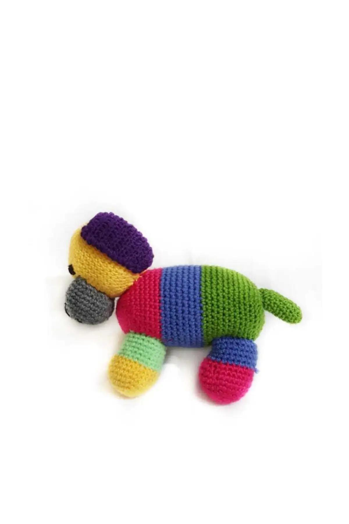 

Amigurumi Hand-Knitted Toy Dog