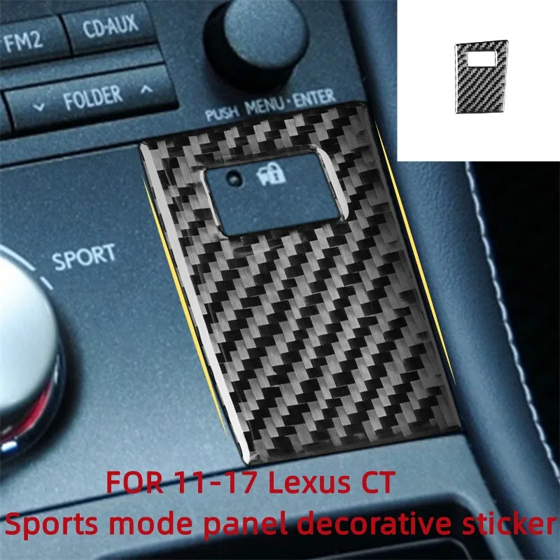 

Sports mode panel decorative sticker For 11-17 Lexus CT Interior Accessories