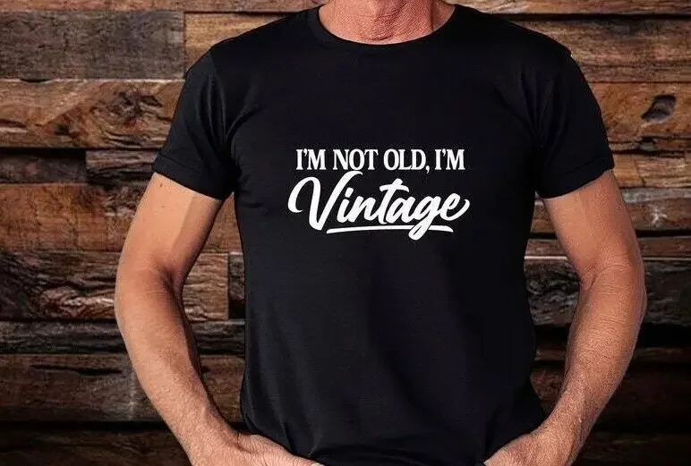 Рубашка I Am Not Old Vintage shirtcome рубашка для отца подарок