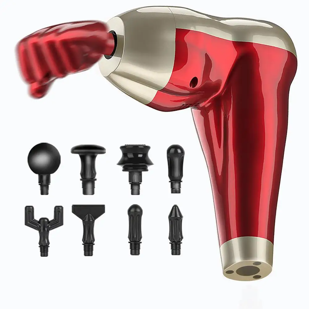 

Muscle Stimulator Massage Gun Relaxation Fascial Gun Fitness Back Massager Electric Traumat Guns Devices Kit For The Whole Body