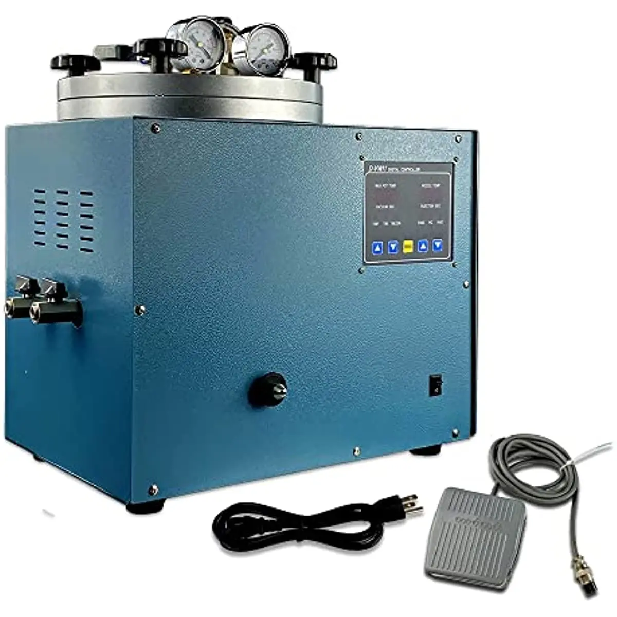 Digital Vacuum Casting Machine Wax Injector Jewelry Vacuum Waxing Machine Vacuum Investing Machine 3KG Capacity for JewelryTool