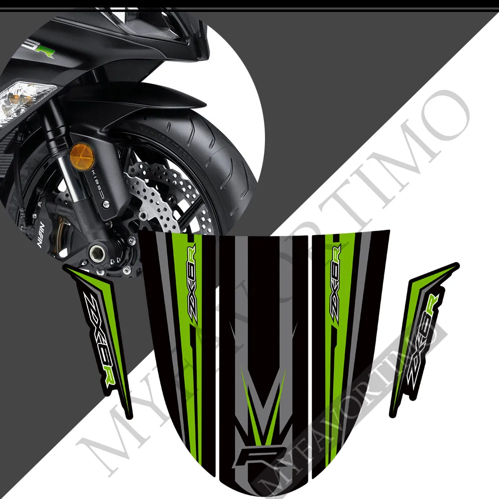 Для Kawasaki Ninja ZX-6R ZX6R ZX 6R накладка на бак обтекатель наклейки защита газового колена
