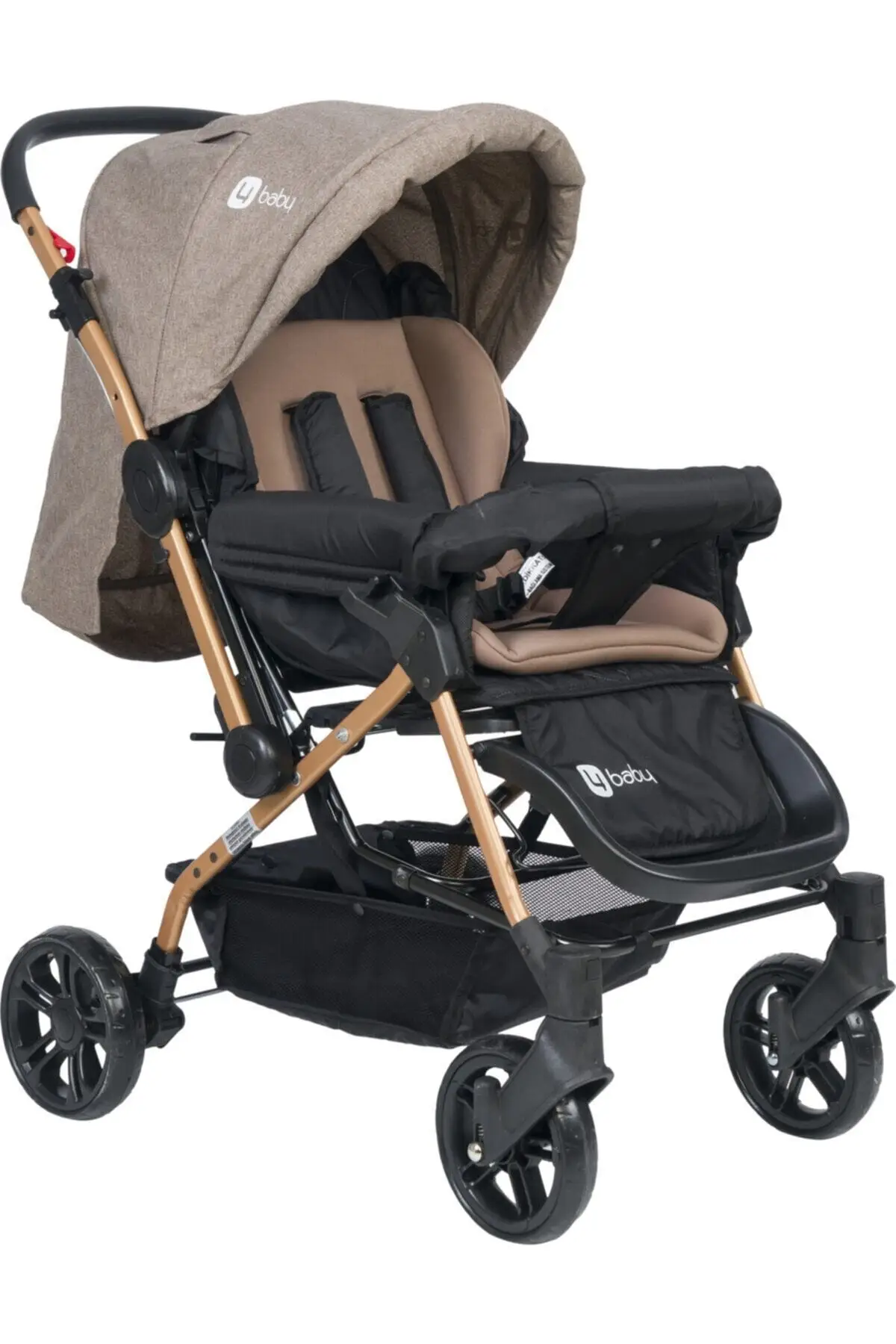 Reversible Baby Stroller Fashion Folding Prams Portable Travel Baby Carriage Luxury Pushchair Reversible Bassinet Free Shipping