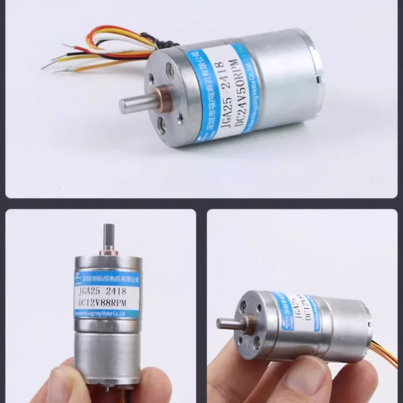 MAX 12KG GA25-2418 Микро бесщеточный мотор-редуктор постоянного тока 12 В 24 36000 ч срок