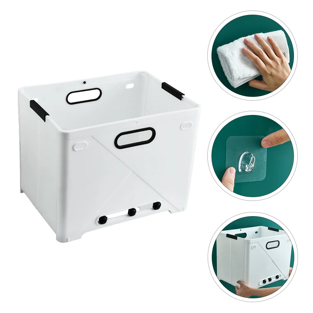 

Hollowed Clothes Basket Clothes Storage Hamper Wall Hanging Laundry Basket