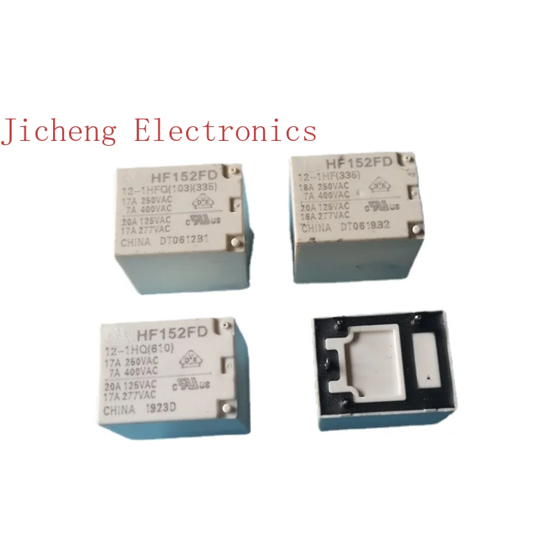 

Реле мощности HF152FD-12-1HFQ 1HQ 1r22, 4 контакта, 17 а, одна группа, обычно открывается, 12 В постоянного тока