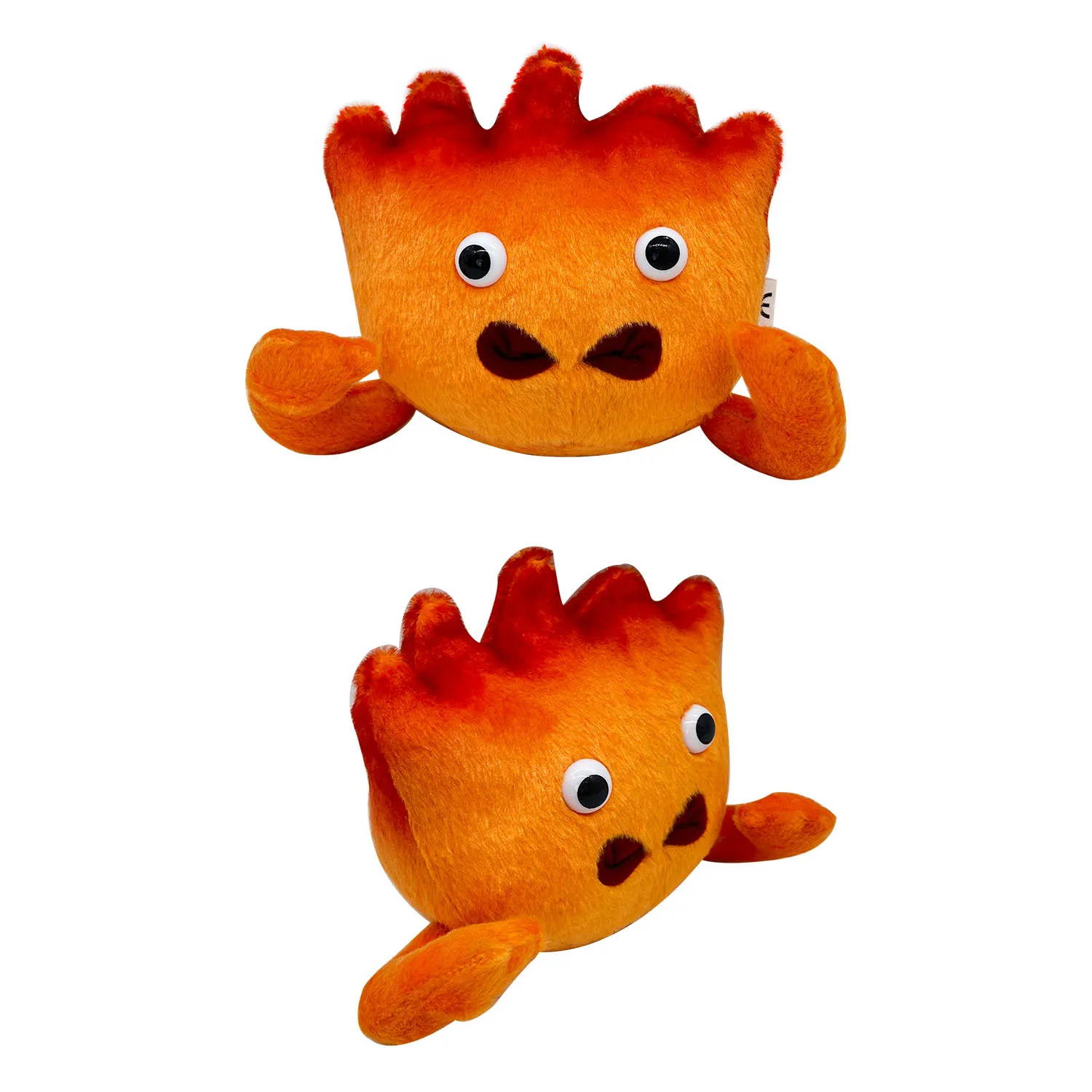 

New 15cm Calcifer Plush Toys Cute Soft Stuffed Animal Pillow Dolls For Kid Birthday Christmas Gift