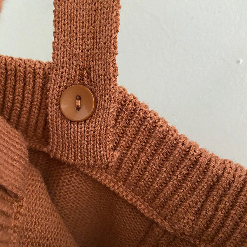 Новинка комбинезоны для новорожденных вязаная одежда маленьких мальчиков и