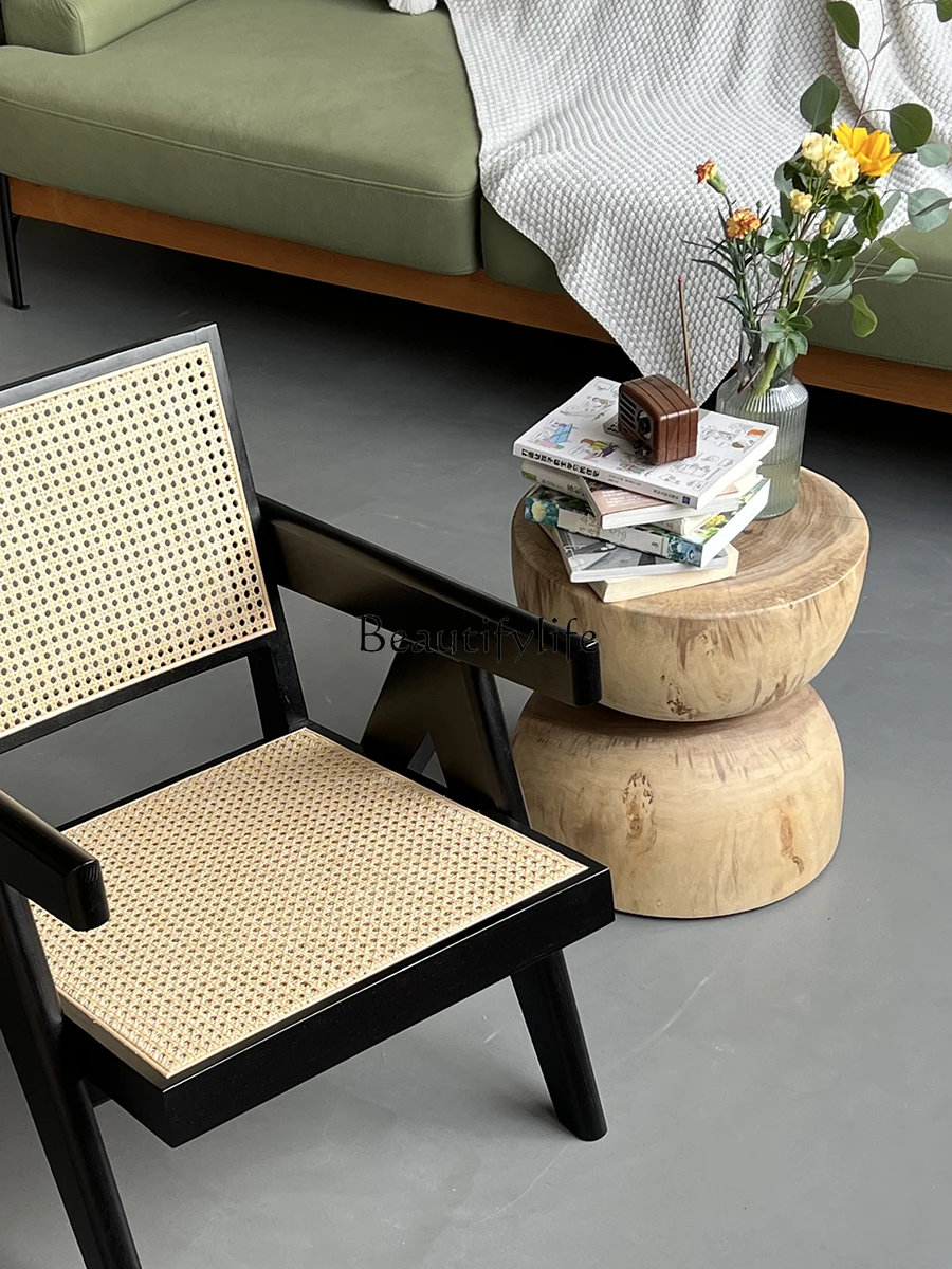 y w stylu nordyckim z litego drewna osobowość twórcza drewniany stolik nocny molo