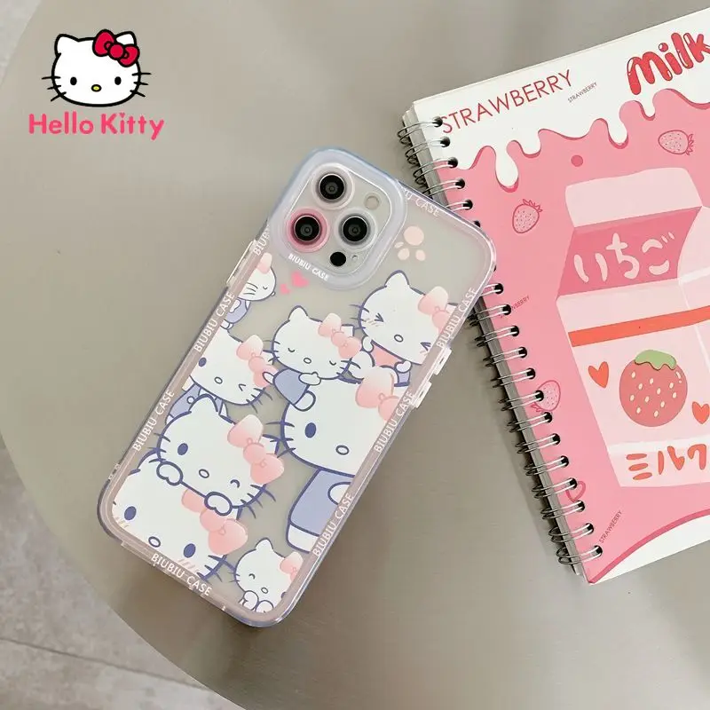 

Hello Kitty for IPhone 7/8P/X/XR/XS/XSMAX/11/12Pro/12mini Super Cute Cartoon Mobile Phone Case