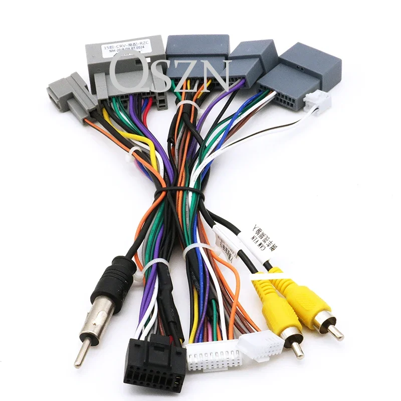 

QSZN DVD Canbus Box HD-RZ-06 Адаптер для Honda CRV Android 2 din Жгут проводов Автомобильное радио Стерео 2 din