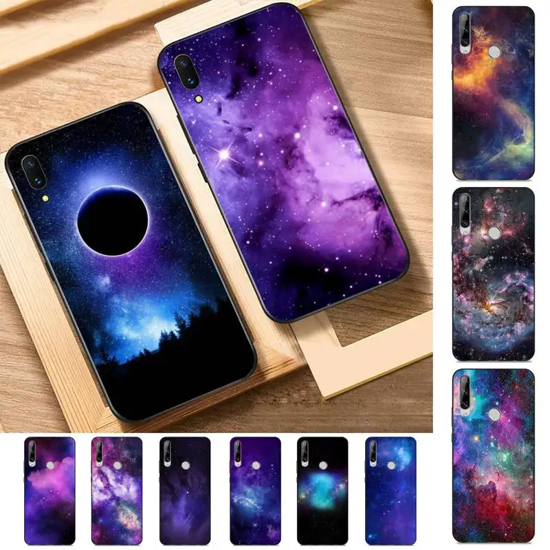 

LVTLV colorful space Phone Case for Huawei Y 6 9 7 5 8s prime 2019 2018 enjoy 7 plus