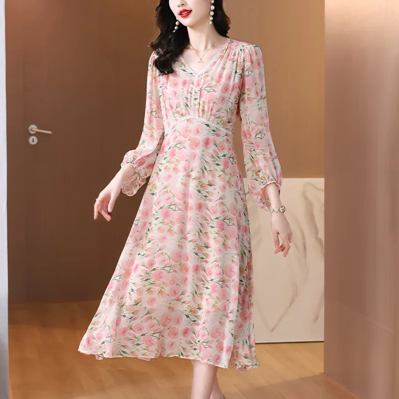 Высококачественное новое летнее элегантное мягкое освежающее платье с