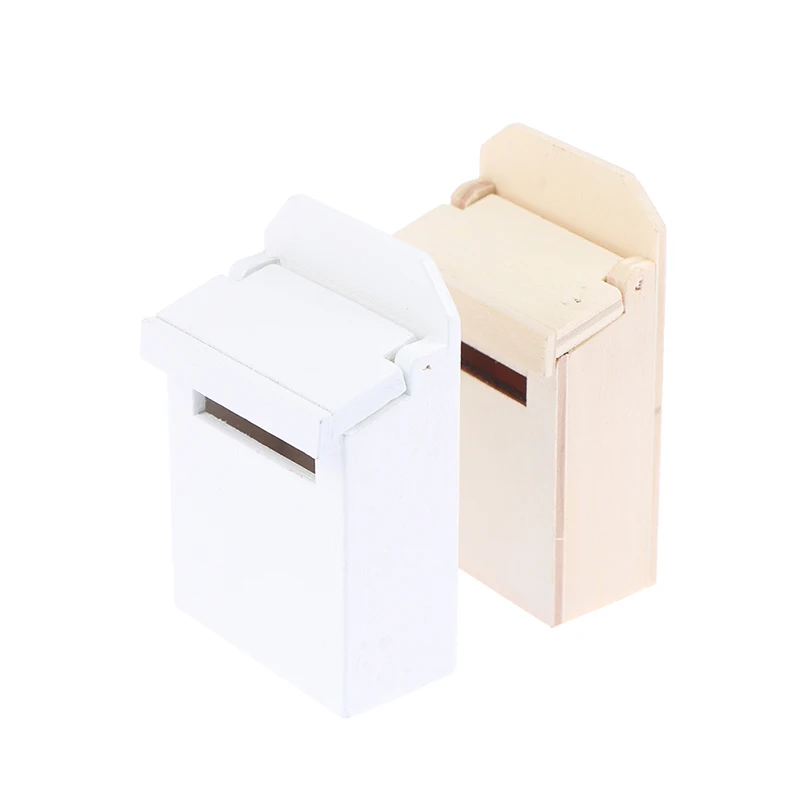 

Деревянный почтовый ящик для кукольного домика с наклейкой, масштаб 1/12, 1 шт.