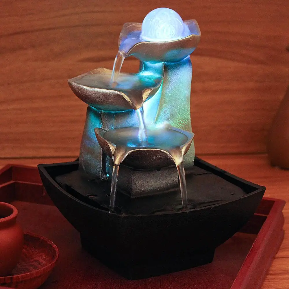 

Rockery Fountain Waterfall Feng Shui Water Sound Indoor Sound Table Desk