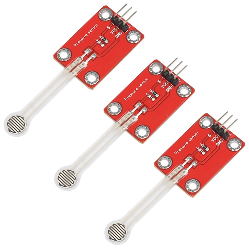 

3PCS Resistive Thin Film Pressure Sensor Module For Arduino Raspberry Pie