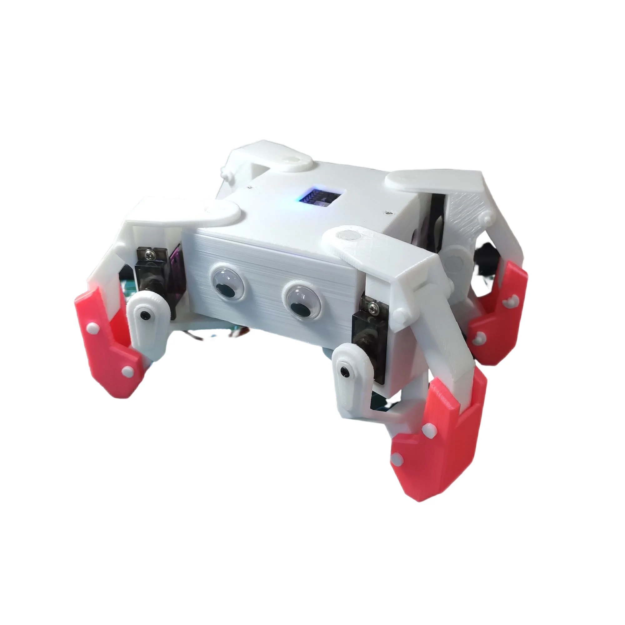 4 Dof Smart APP Robot Bionic Quadruped Spider Robot Kit for Arduino WIFI DIY STEM Crawling Robot ESP8266 Programmable Board Kits