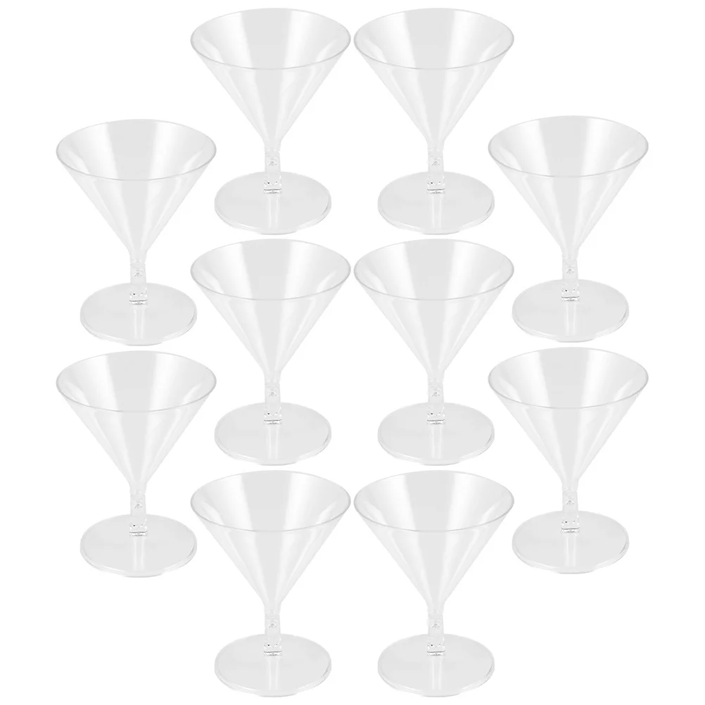 

Tasting Cup Bar Plastic Champagne Glass Disposable Cocktail Drinking Glasses Whiskey