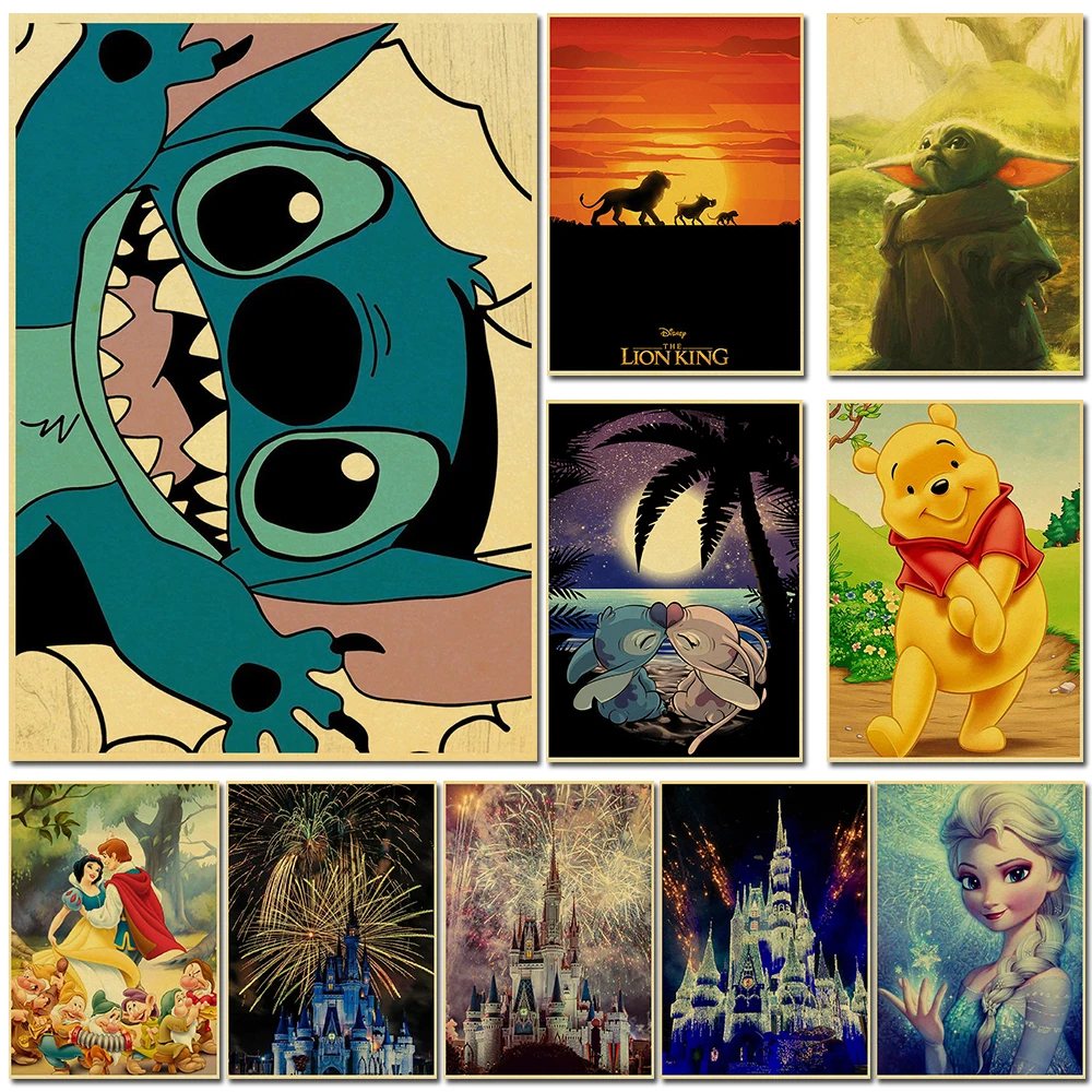 

Картина маслом из мультфильма «Микки Маус»