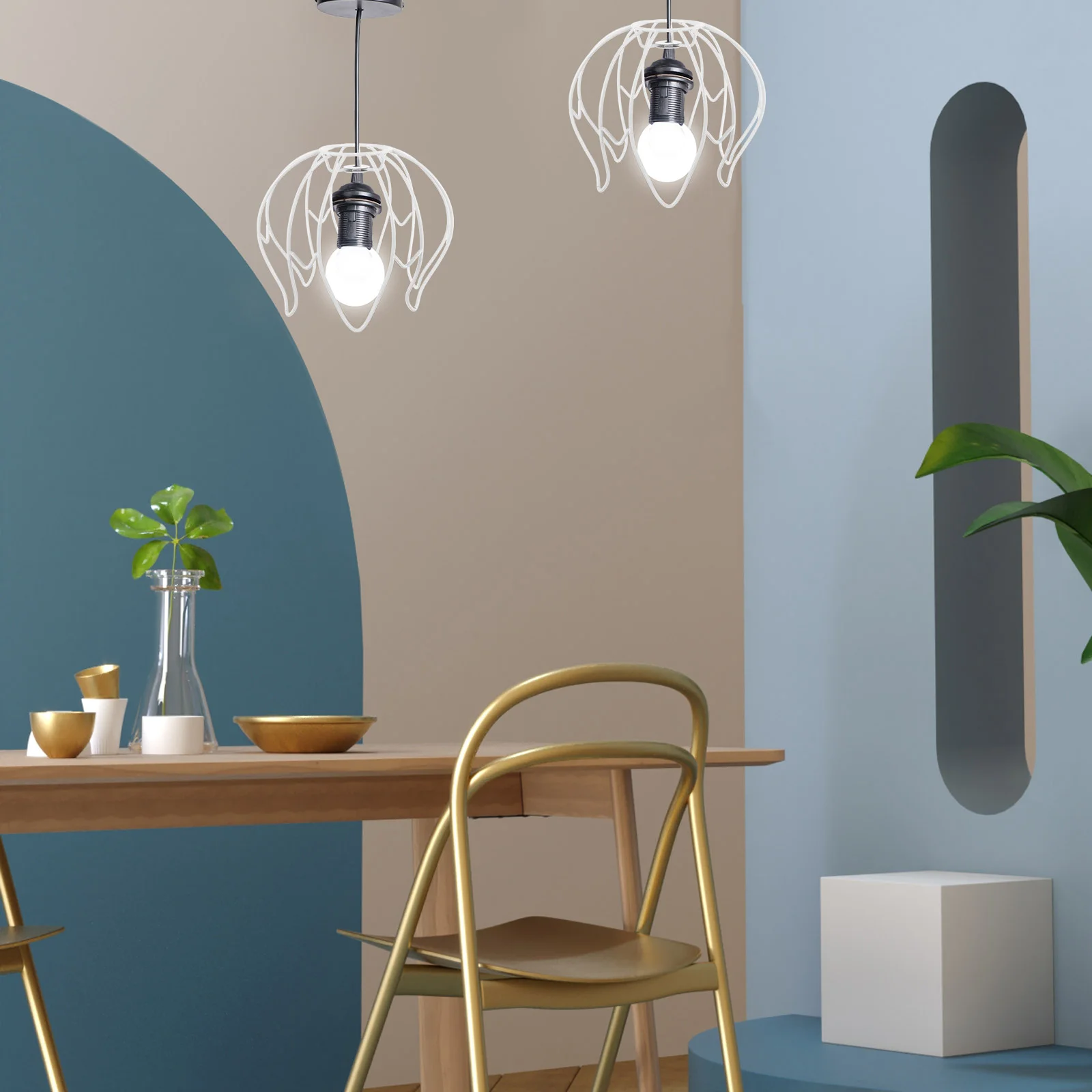 

Lamp Shade Frame Vintage Bulb Guard Iron Wire Lampshade Frame DIY Lamp Shade Frame Supply