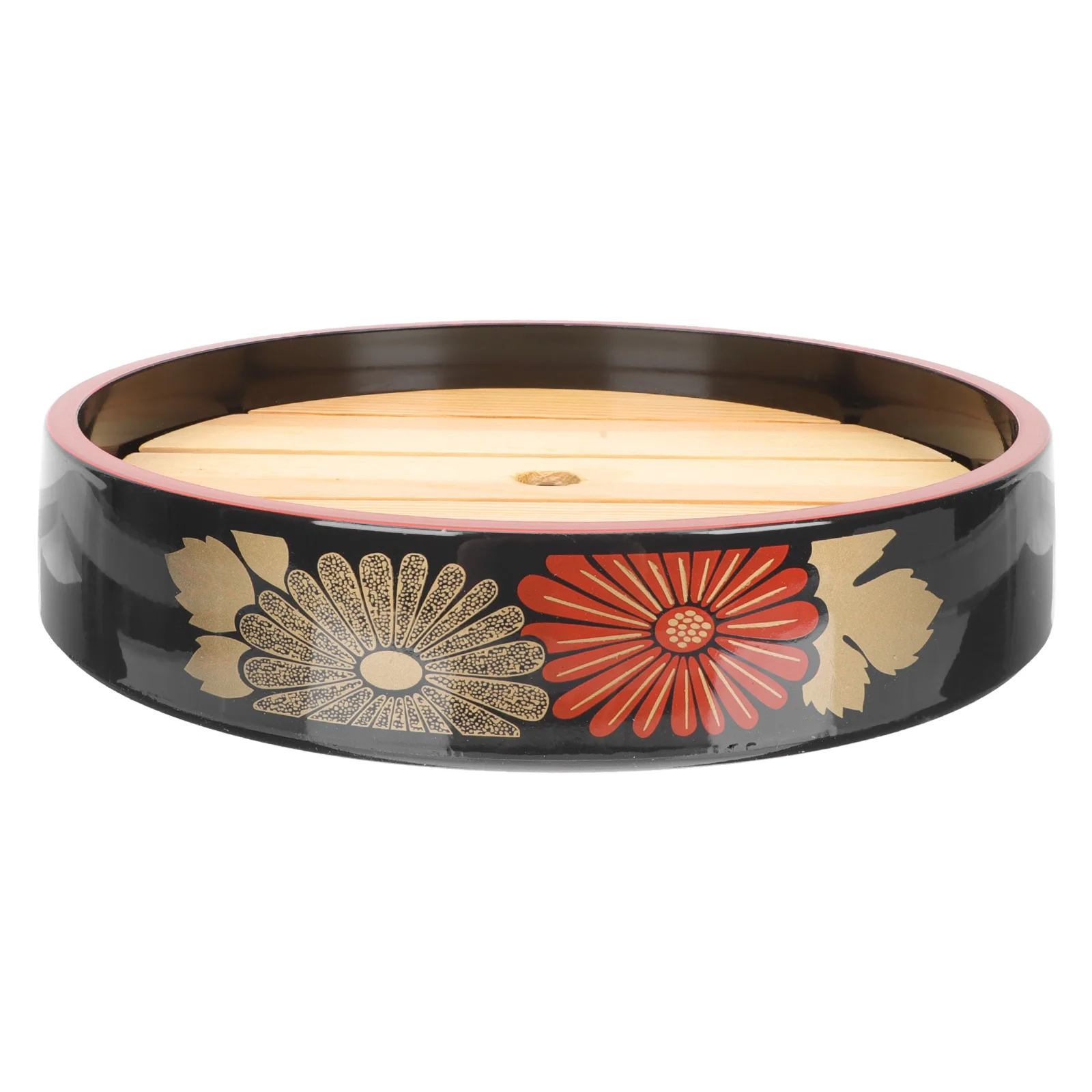 

Sushi Plate Serving Platterjapanese Plates Sashimitray Snack Display Round Appetizer Trayssteamer