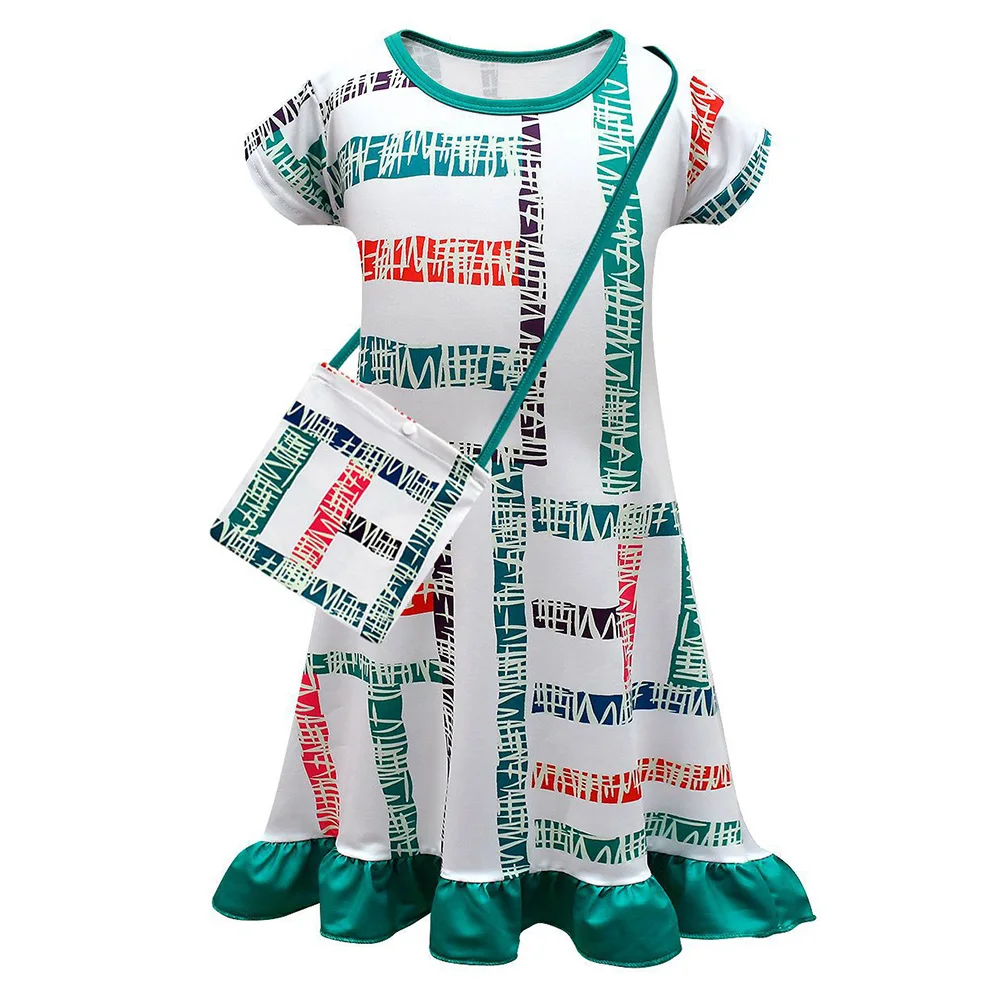 

Kids Girls Stranger Cosplay Things Season 4 Eleven Cosplay Costume Dress Outfits Halloween Carnival Suit