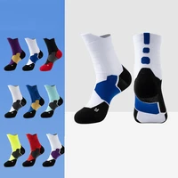 mans sport crew socks adults sweat absorbing breathable thickened towel bottom basketball socks male students anti slip socks