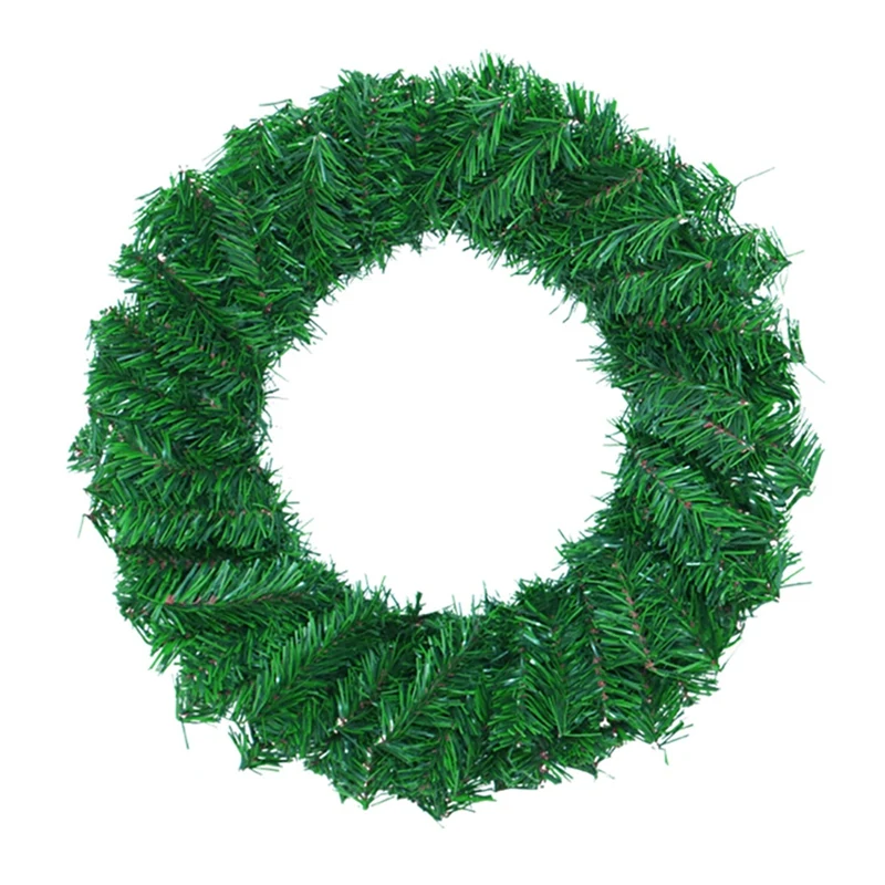 

Artificial Pine Wreath For Front Door Wall Window Fireplace Farmhouse Home Christmas Decoration
