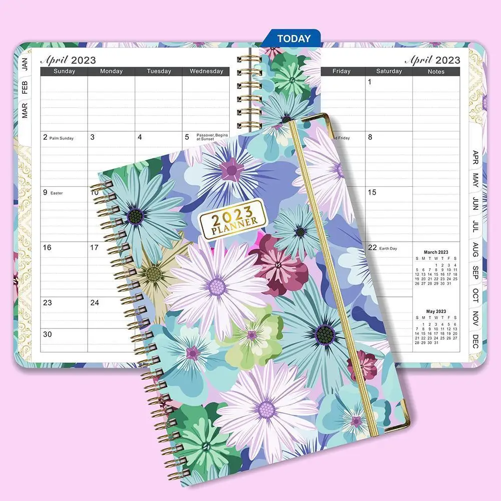 

2023 A5 Agenda Planner Notebook Diary Weekly Planner Schedules Notebooks Habit Journal Office Goal Stationery School U6f0