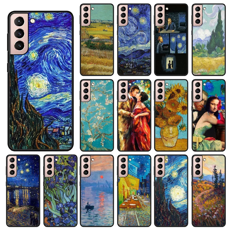 

Vincent Van Gogh Star Night Phone Case for Samsung Galaxy S23 S22 S20 Ultra S20 S22 Plus S21 S10E S20 FE Note 10Plus 20 Ultra