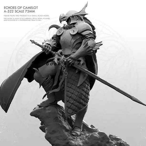 

75MM Resin model kits figure colorless and self-assembled A-522